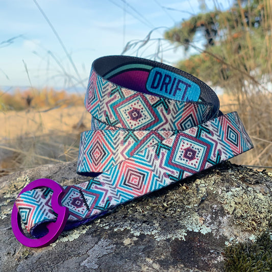 WOMEN'S 1" BELT - SOUTHWEST TILE