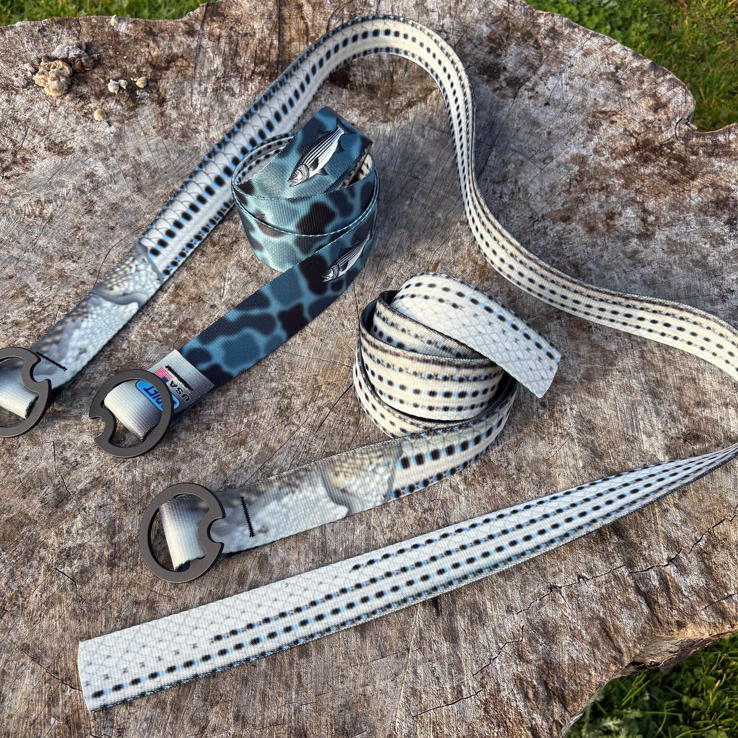 STRIPED BASS BELT - REVERSIBLE