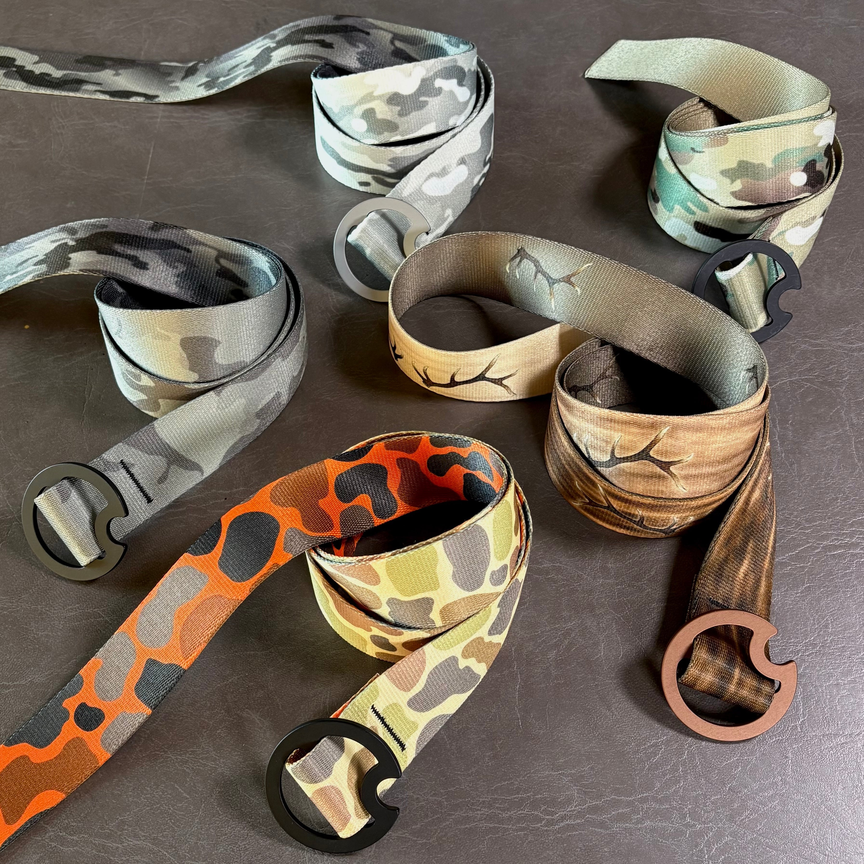 CAMO AND HUNTING BELTS