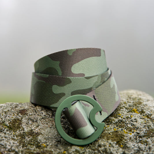 OLIVE CAMO BELT