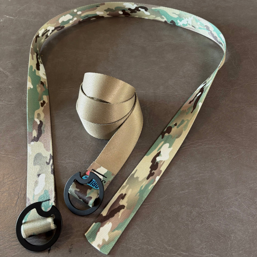 ARMY OCP CAMO, TAN 499 REVERSIBLE BELT