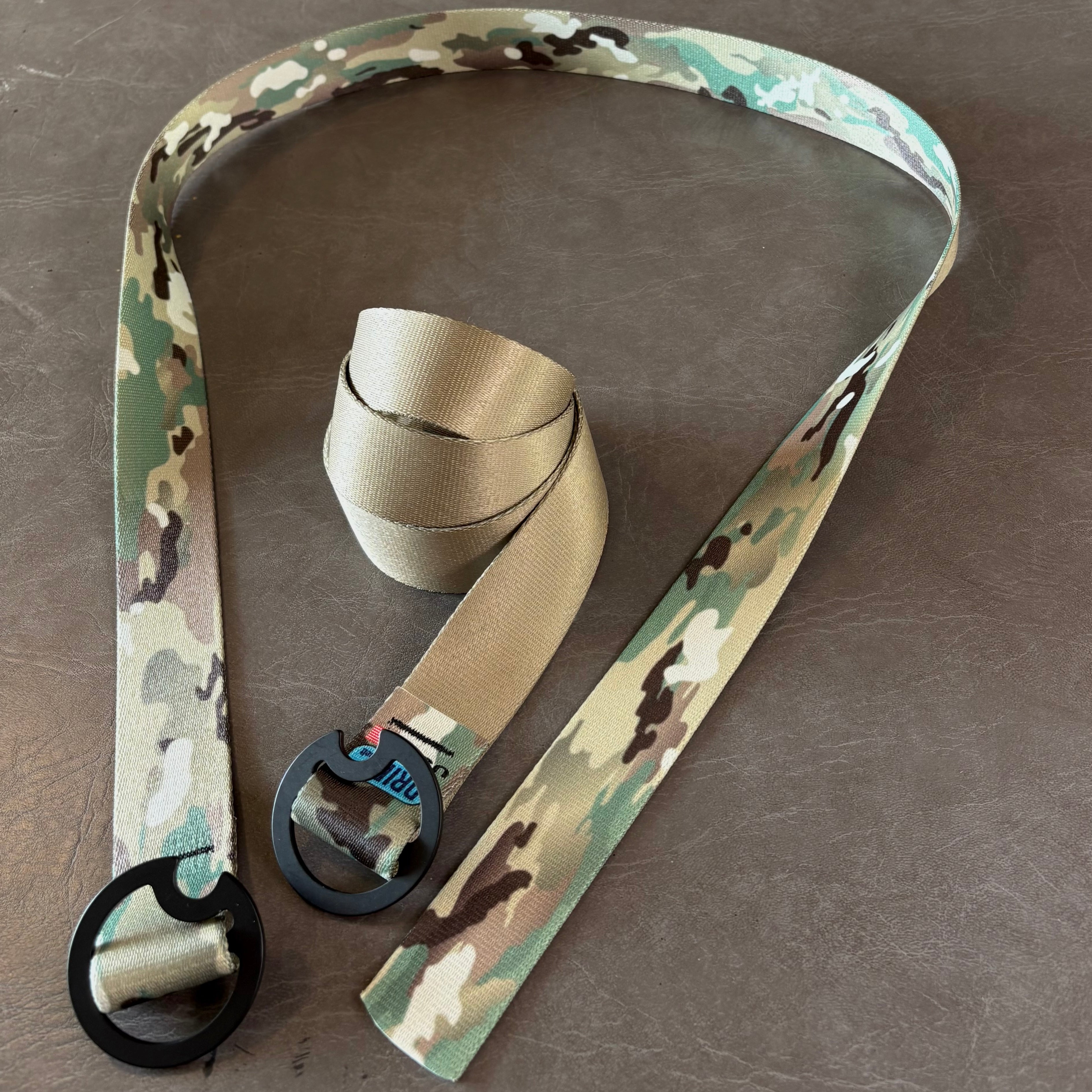 ARMY OCP CAMO, TAN 499 REVERSIBLE BELT
