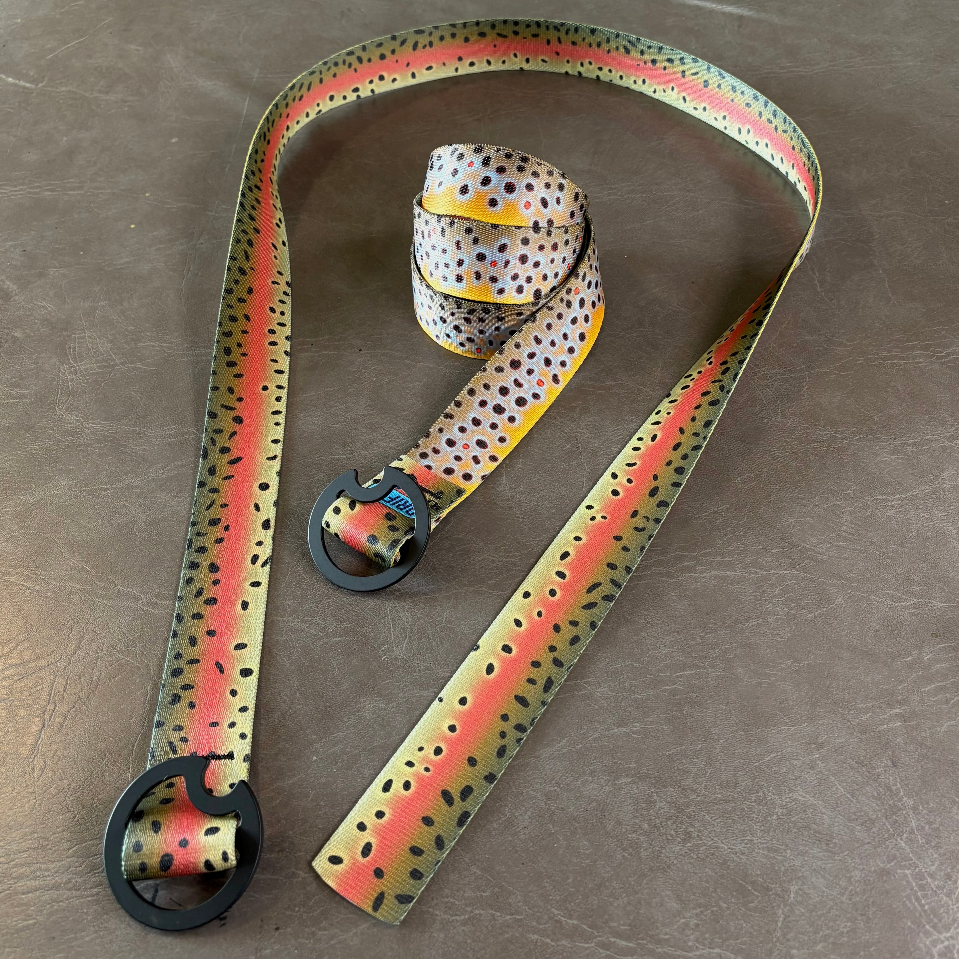 RAINBOW/BROWN TROUT BELT - TWO-IN-ONE REVERSIBLE