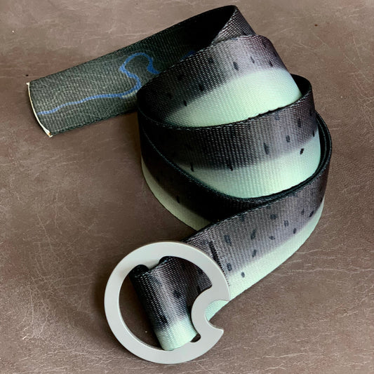 CHROME STEELHEAD BELT - REVERSIBLE
