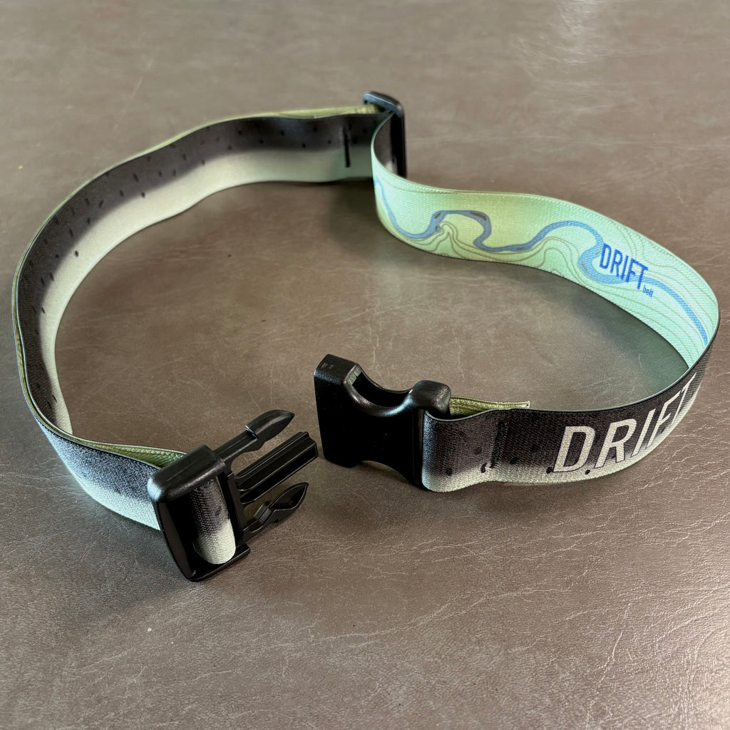 ELASTIC WADING BELT - CHROME STEELHEAD