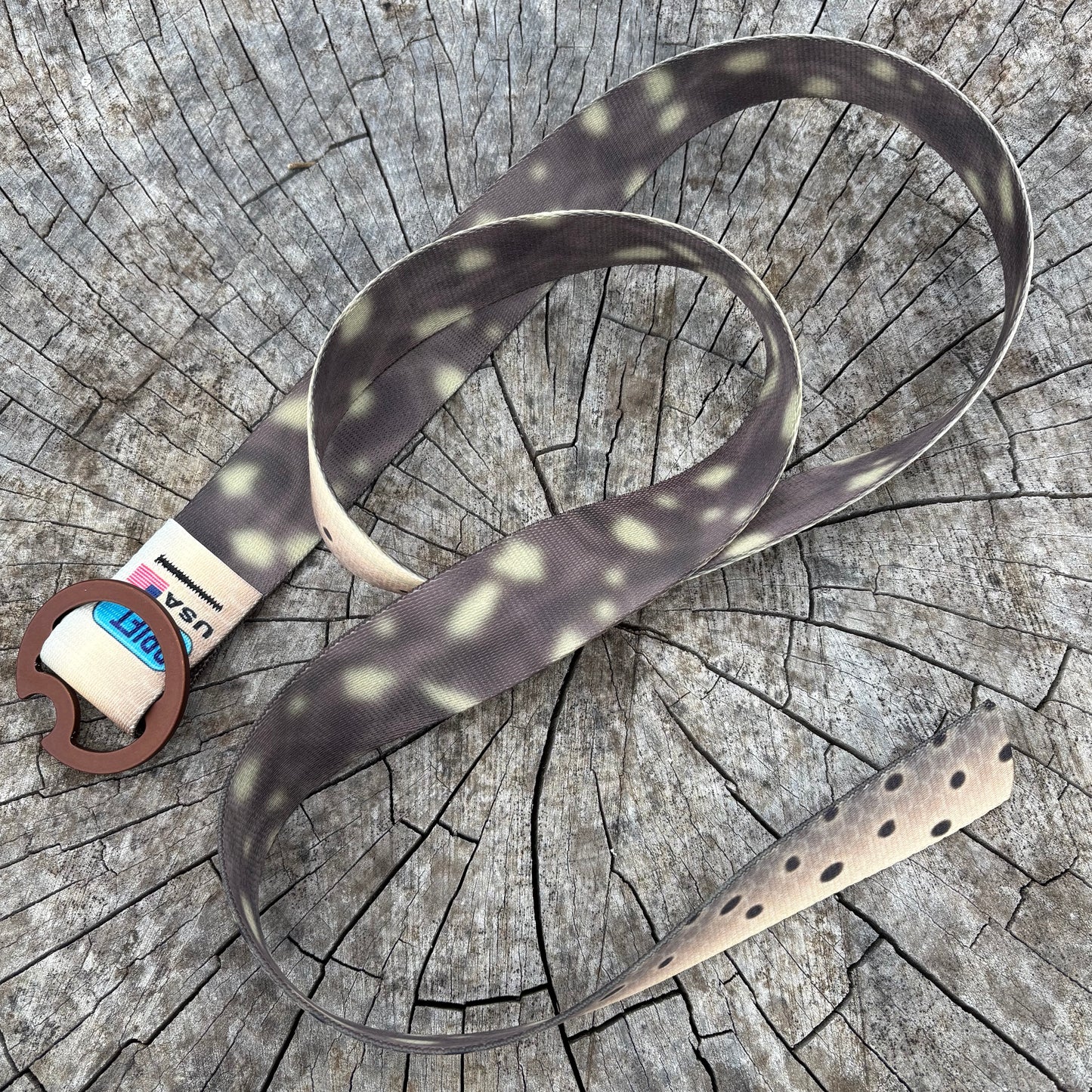 SPECKLED SEA TROUT BELT - REVERSIBLE