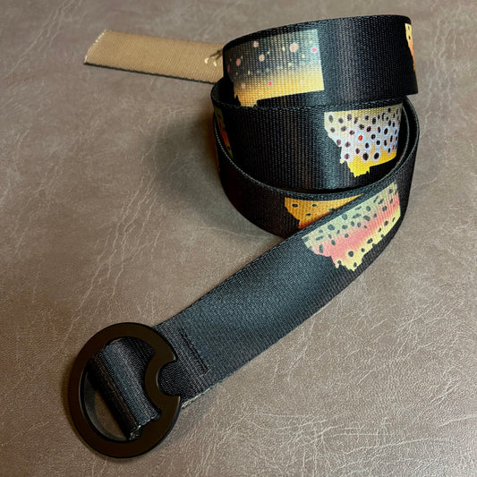 MONTANA FISH PLATE BELT - REVERSIBLE