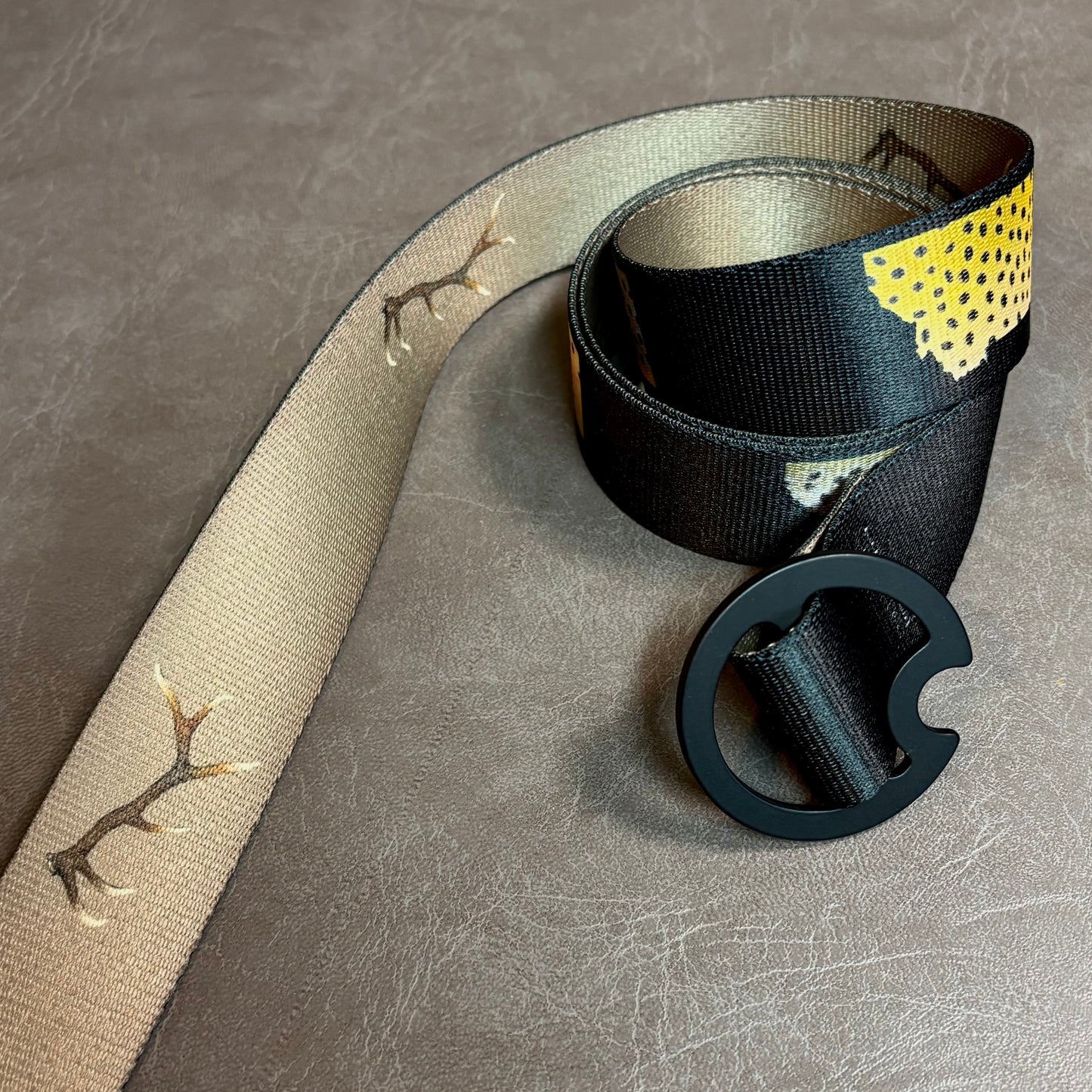 MONTANA FISH PLATE BELT - REVERSIBLE
