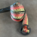 RAINBOW TROUT BELT - REVERSIBLE (BLACK BUCKLE)