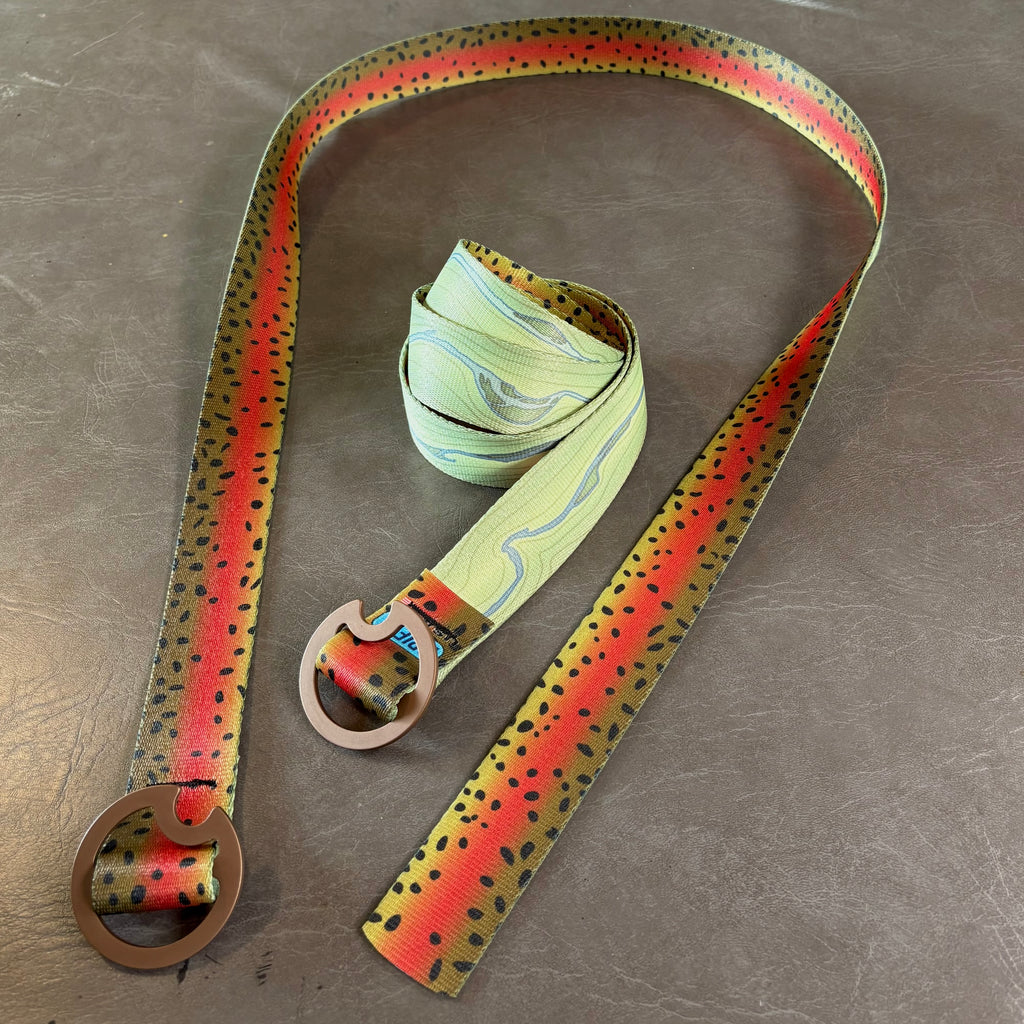 RAINBOW "REDSIDE" TROUT BELT - REVERSIBLE