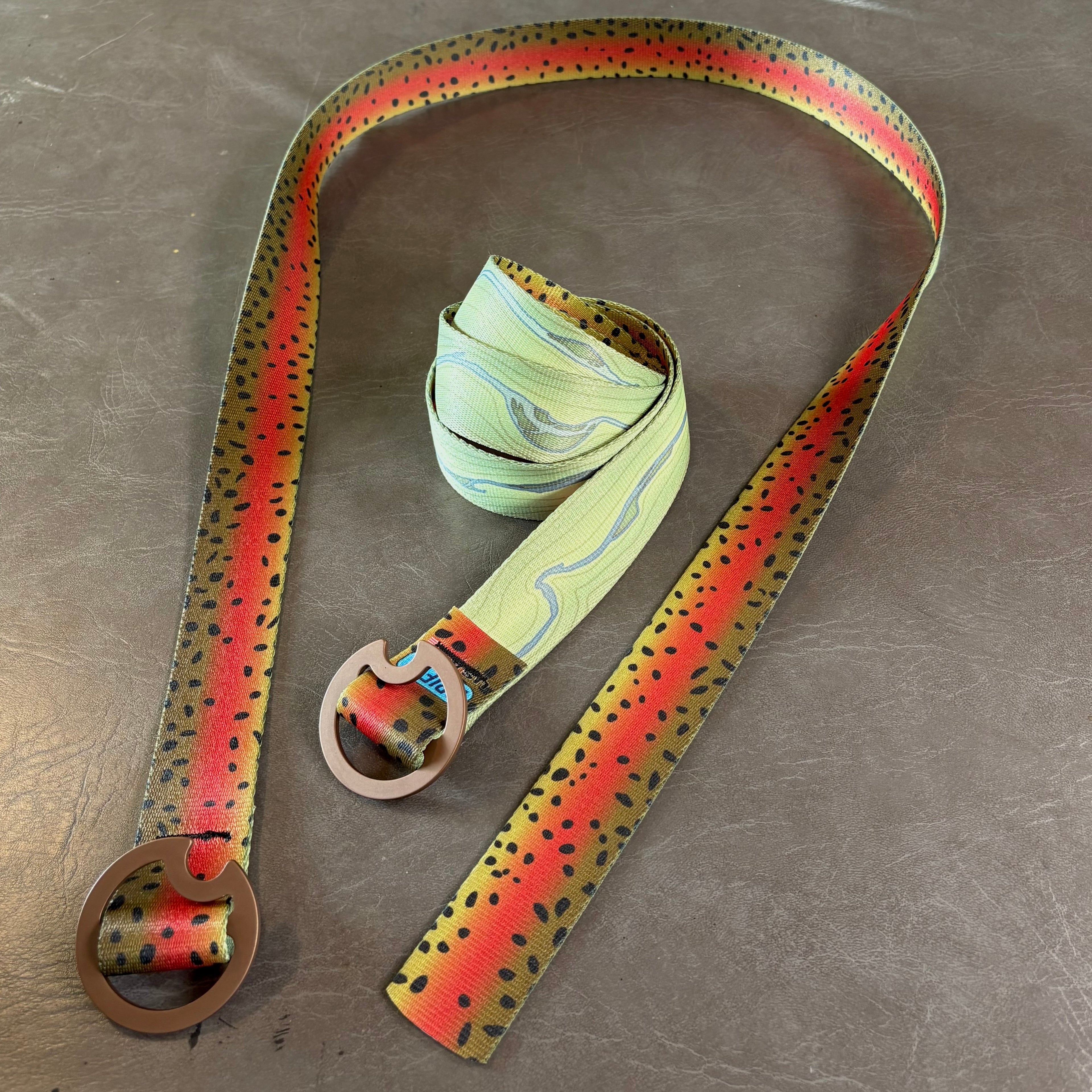 RAINBOW "REDSIDE" TROUT BELT - REVERSIBLE