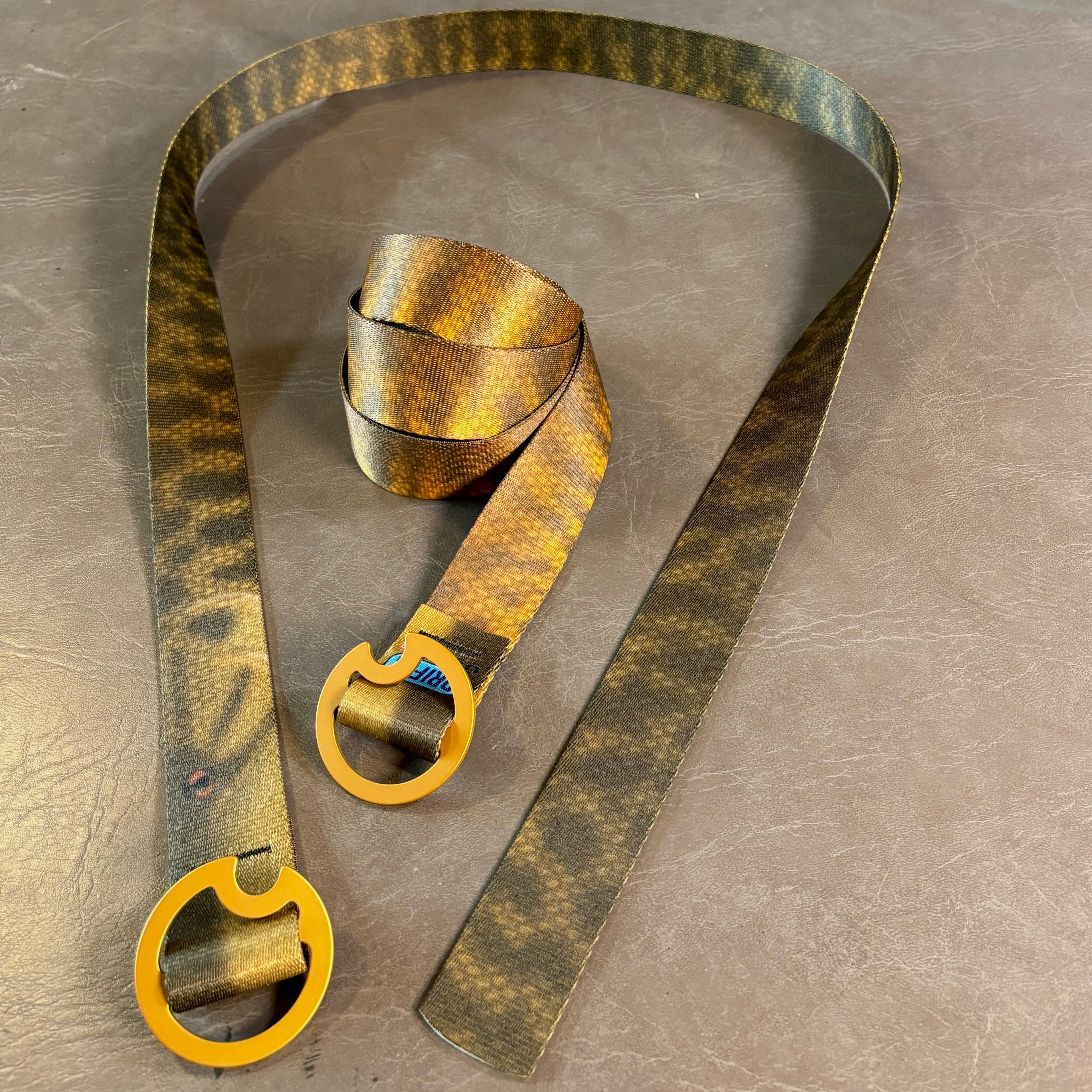 SMALLMOUTH BASS - REVERSIBLE - GOLD BUCKLE