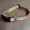 DOG COLLAR - BROOK TROUT M/L