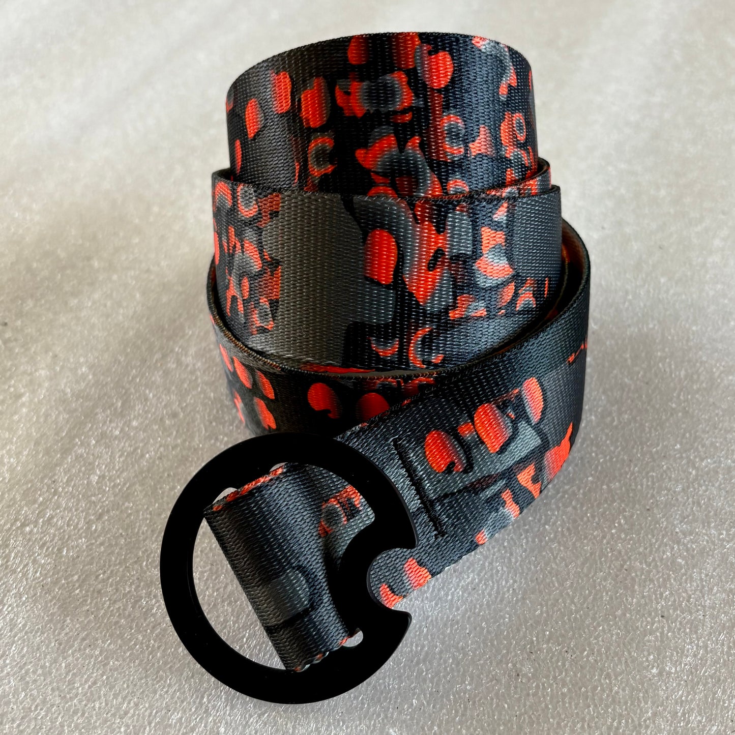 ORANGE/BLACK CAMO - REVERSIBLE BELT