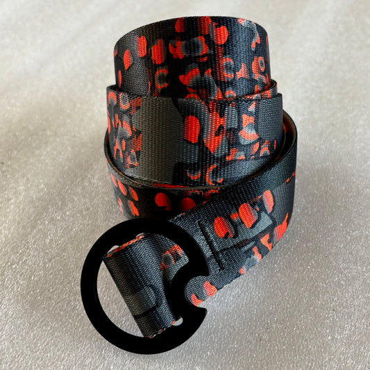 ORANGE/BLACK CAMO - REVERSIBLE BELT