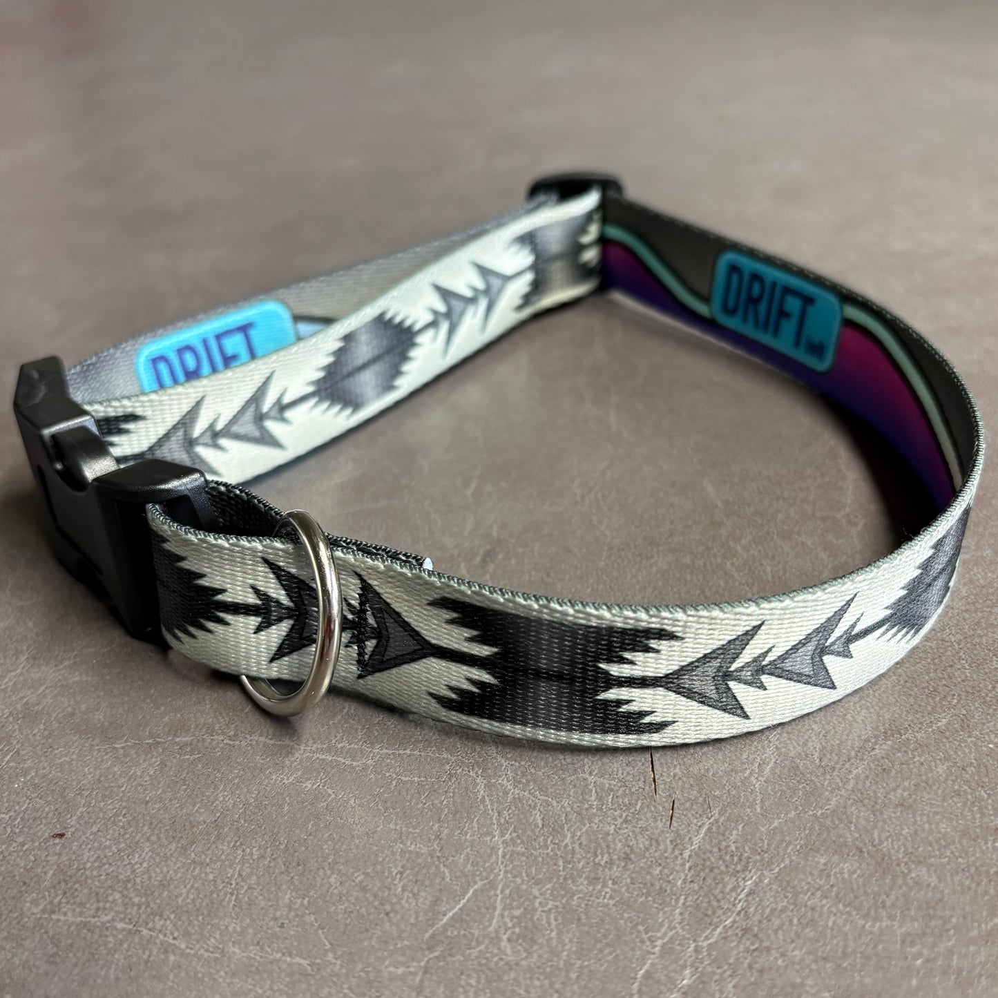 DOG COLLAR - GRAY SW BLANKET M/L